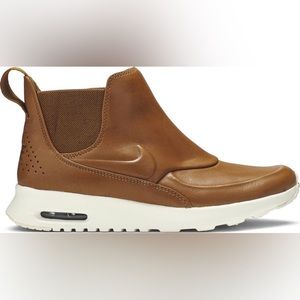 Nike Air Max Thea Mid.  Women Ale Brown/ Sail leather shoes